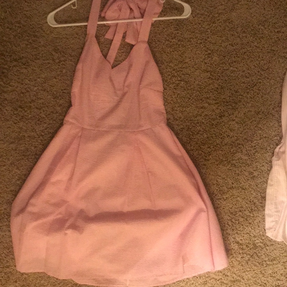 Lauren James look alike bow back dress